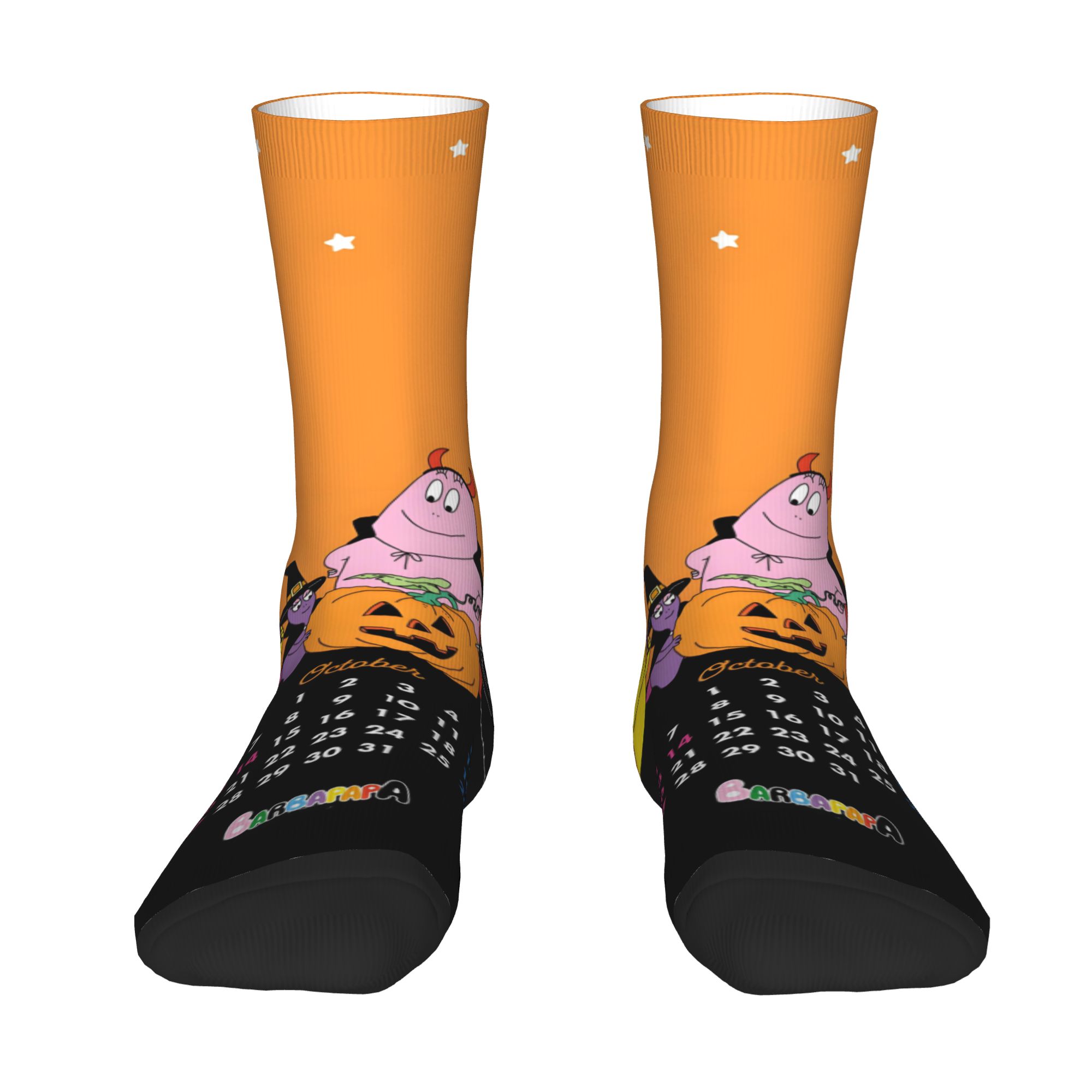 Dress Sock Men - Grappige Cartoon Barbapapa Behang Sokken voor