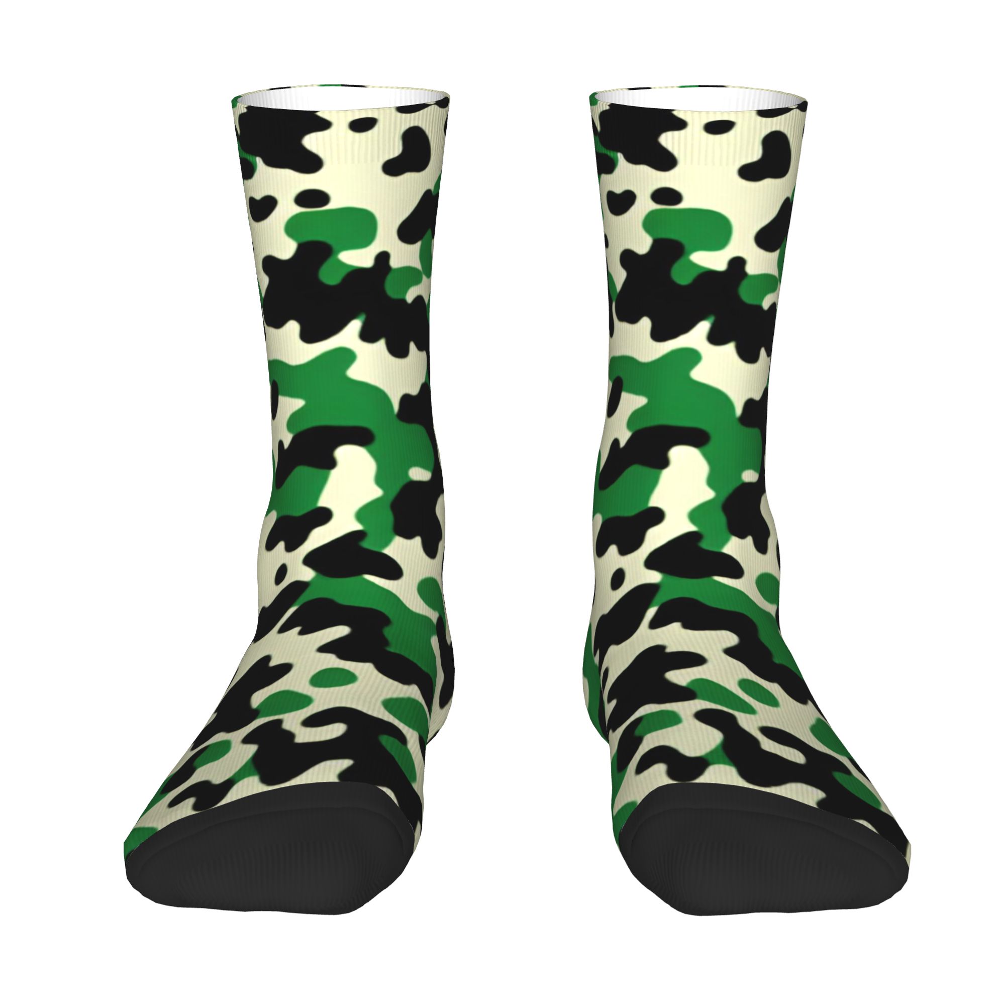 Dress Sock Men - Aangepaste schattige camouflage sokken voor heren,