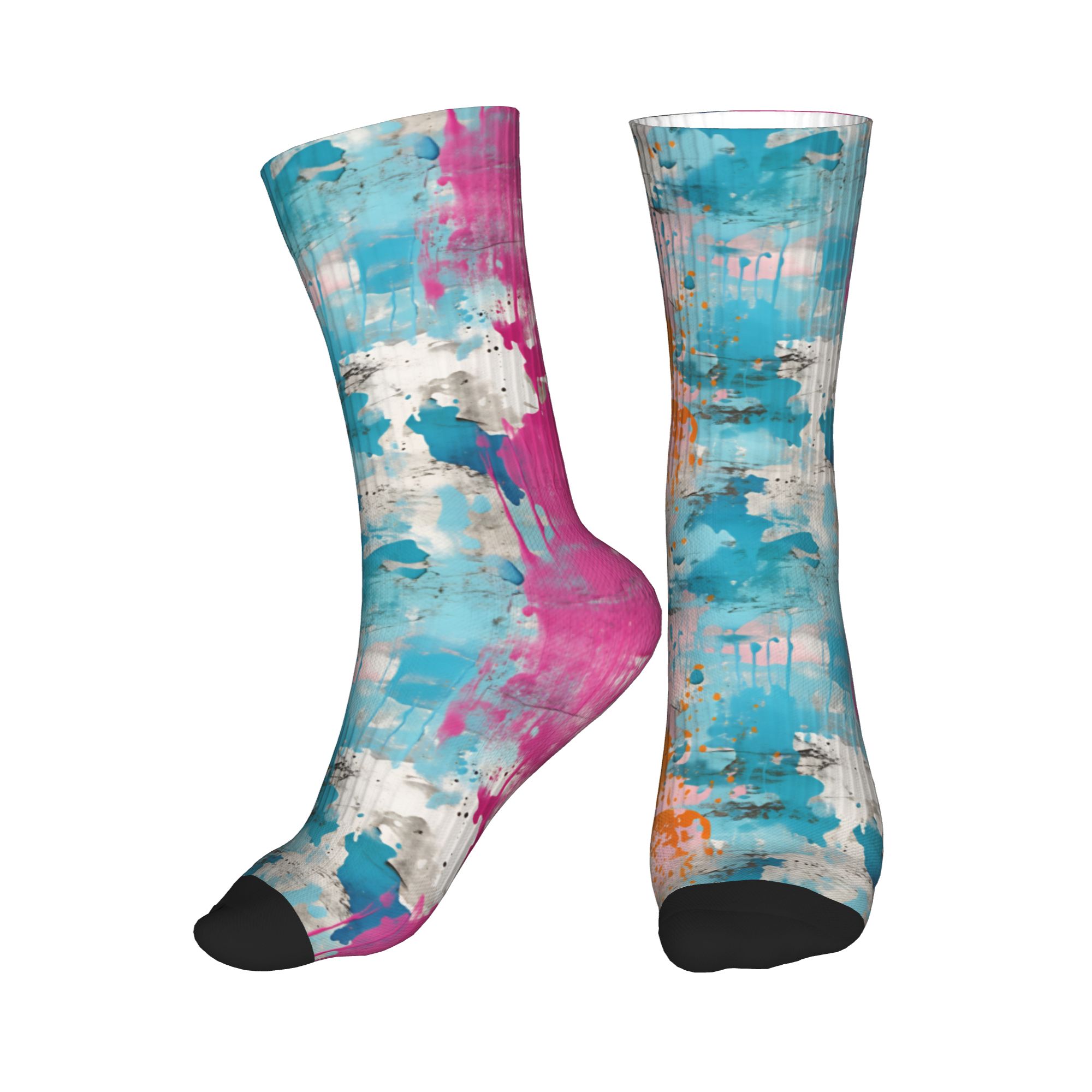 Dress Sock Men - Girly Grunge Gips Vintage Texture Jurk