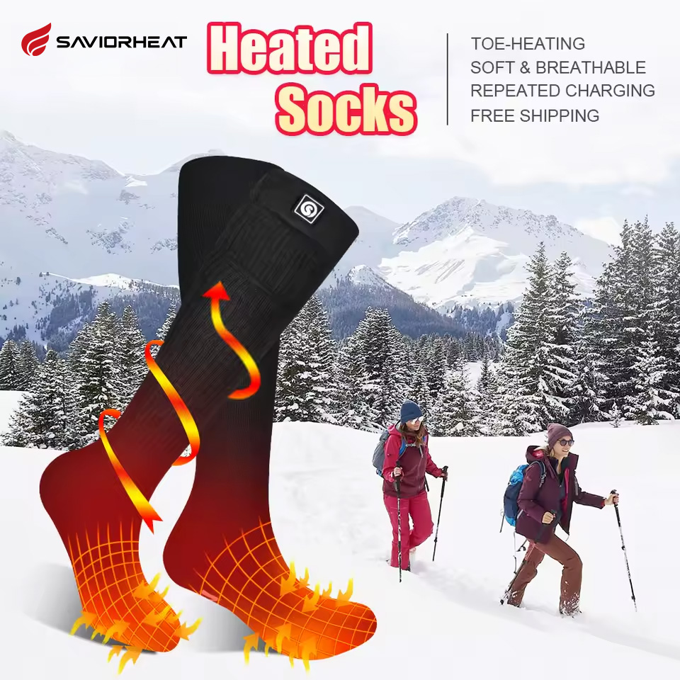 Thermal Sock Winter - Redder Verwarmde Winter Thermisch Verwarmde Sokken
