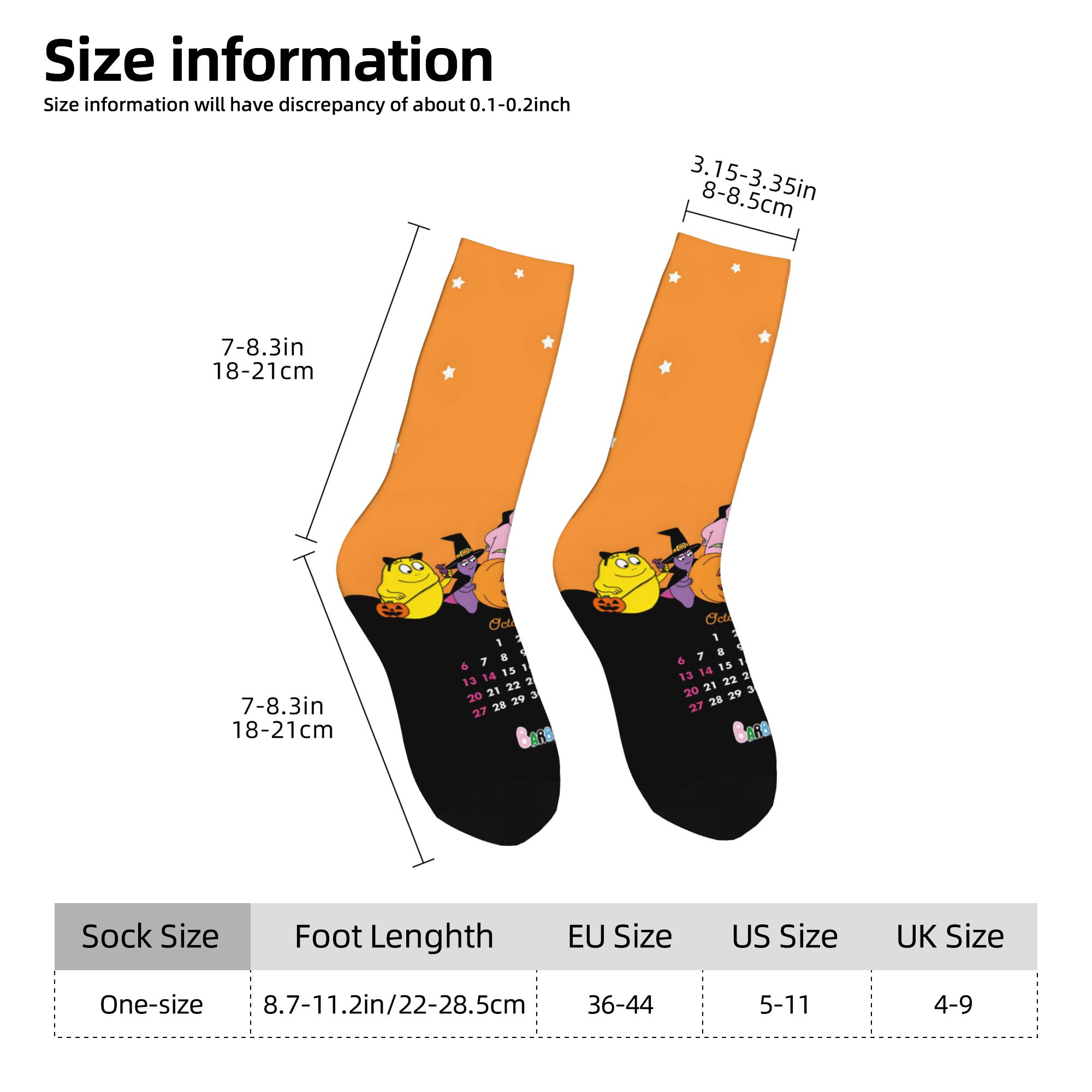 Grappige Cartoon Barbapapa Beh - Dress Sock Men recensie en prijs