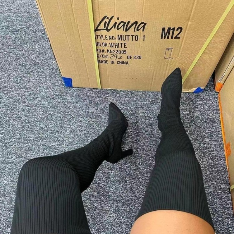 Sexy dameslaarzen boven de kni - Knee High Sock Women recensie en prijs