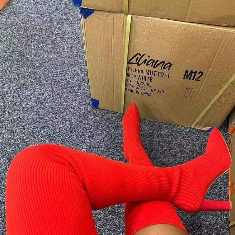Sexy dameslaarzen boven de kni - Knee High Sock Women recensie en prijs