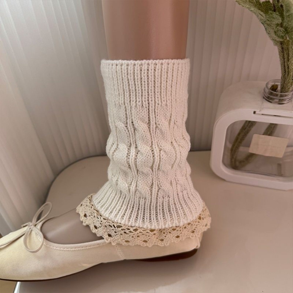 Vintage kanten gebreide beenwa - Boot Sock Slouchy recensie en prijs