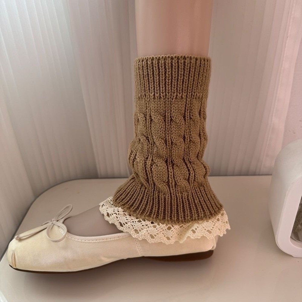 Vintage kanten gebreide beenwa - Boot Sock Slouchy recensie en prijs