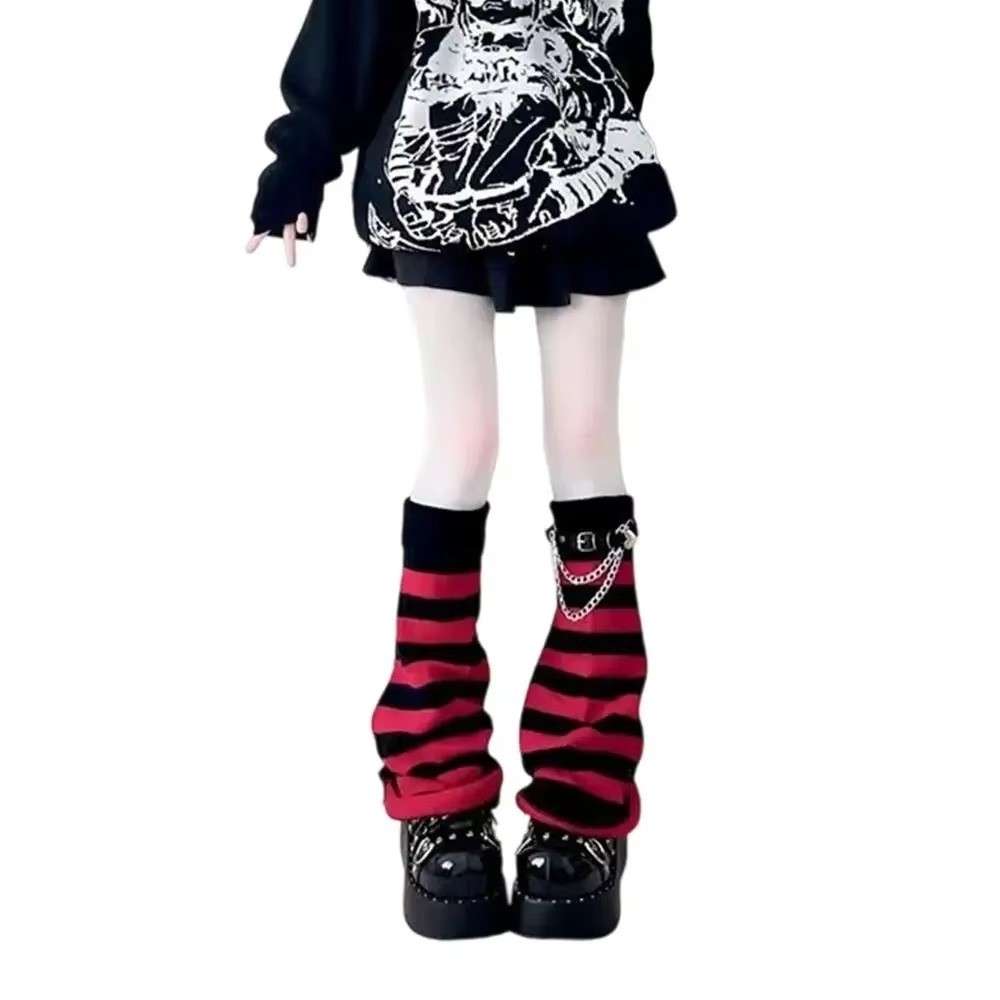Japanse stijl Harajuku gebreid - Boot Sock Slouchy recensie en prijs