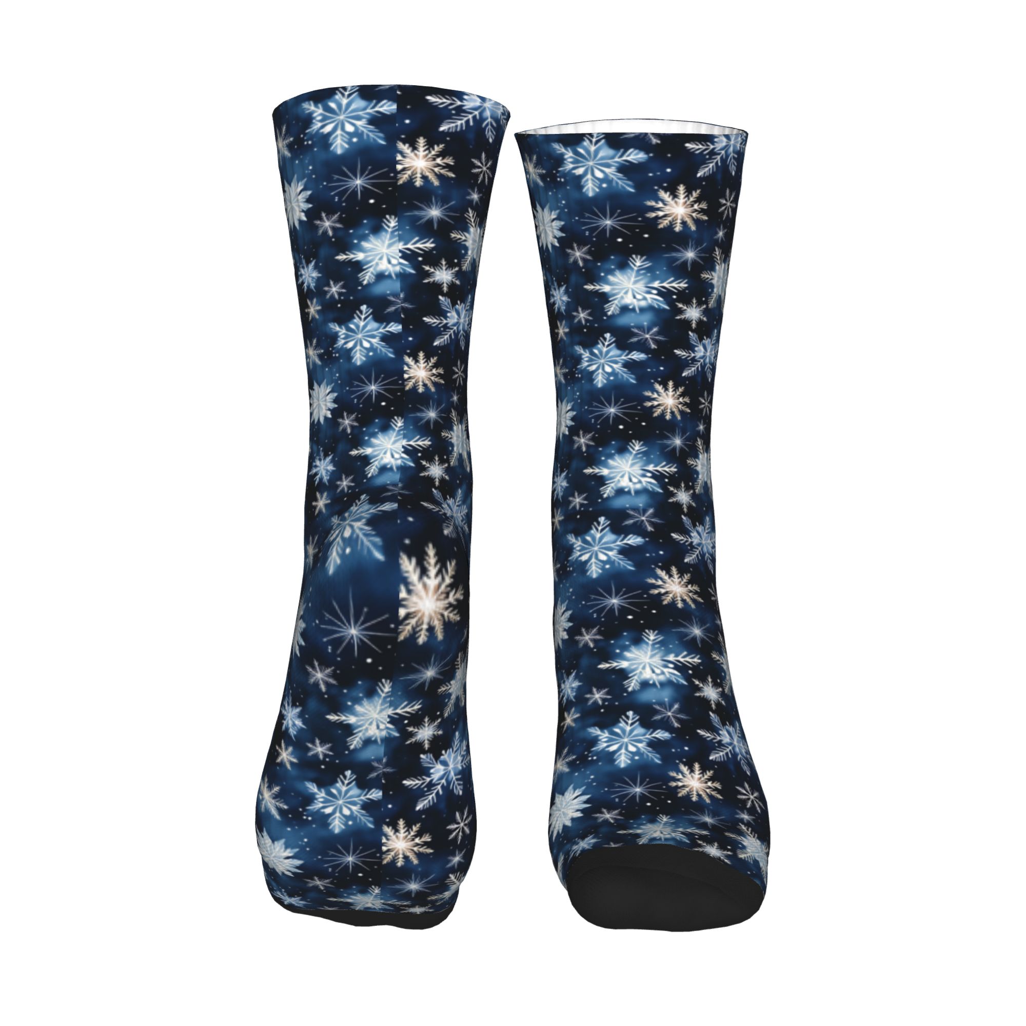 Marineblauwe sneeuwvlokpatroon - Dress Sock Men recensie en prijs