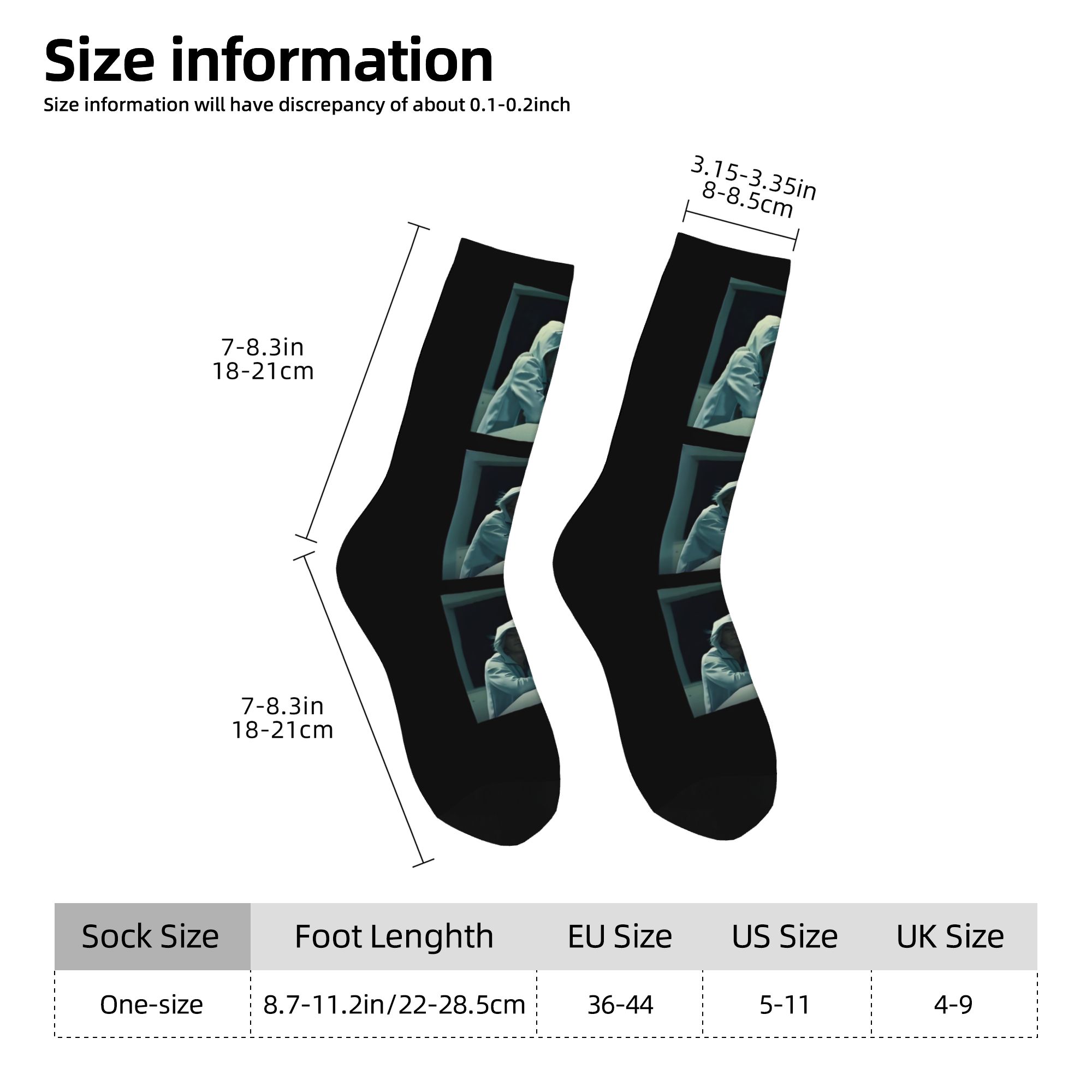Custom Alice Cartoon In Border - Dress Sock Men recensie en prijs